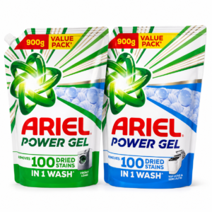 Ariel Power Gel Liquid Laundry Detergent Refill – 900g