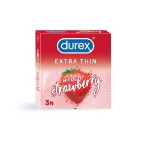 Durex Extra thin with Strawberry Flavours